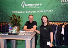 Ad Vermolen and Demi Voois of Greenwear promoted their sustainable clothing that not only lasts longer but is also produced using considerably less water.                             